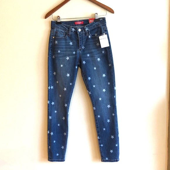 Guess Denim - Guess Star Mid Rise Skinny Jeans